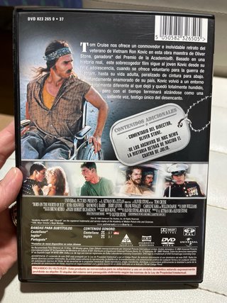 DVD Nacido el 4 de Julio Ed. Especial Nueva