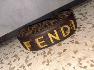 Borsa Fendi marrone