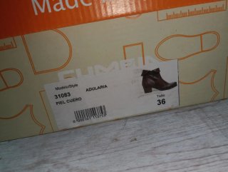 Lote de Botines Xti Marrones y Negros Talla 36