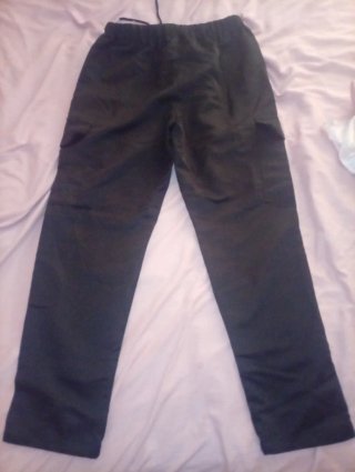 Pantalones cargo negros