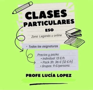 Clases particulares