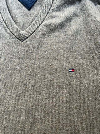 Jersey Tommy Hilfiger M Marrón Cachemira