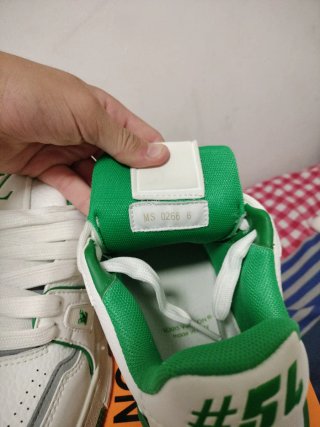 Zapatillas Louis Vuitton Blancas y Verdes