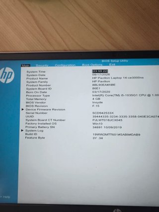 HP Pavilion 14 ce - Piezas Despiece