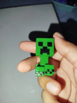 Porta chaves Kinder Ovo Minecraft Creeper