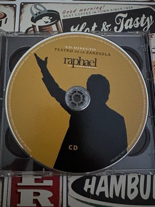 CD Raphael En Directo Teatro de la Zarzuela