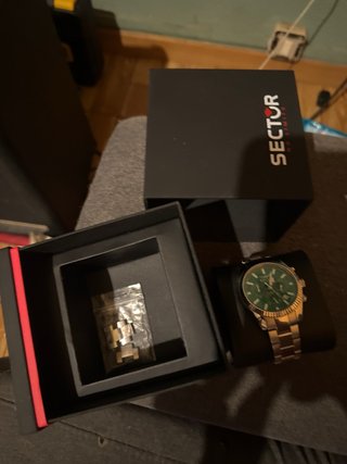 Sector 240 Chronograph R3273640004 Esfera Verde