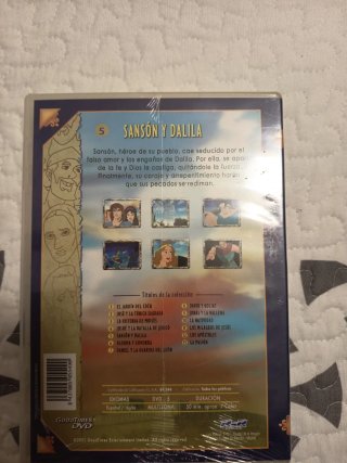 DVD Grandes Héroes y Leyendas: Sansón y Dalila