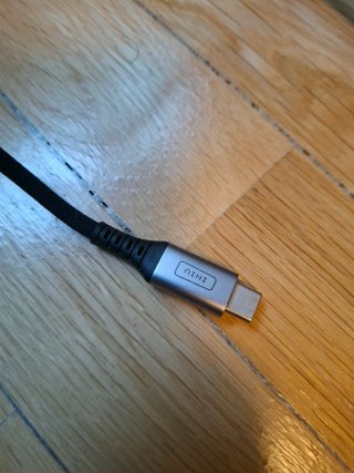 Cable USB-C a USB-C 2m 100W de nylon carga rápida
