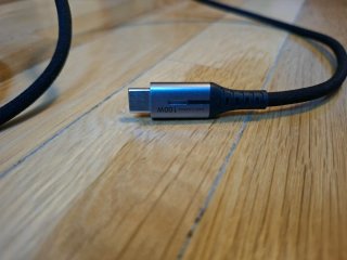 Cable USB-C a USB-C 2m 100W de nylon carga rápida