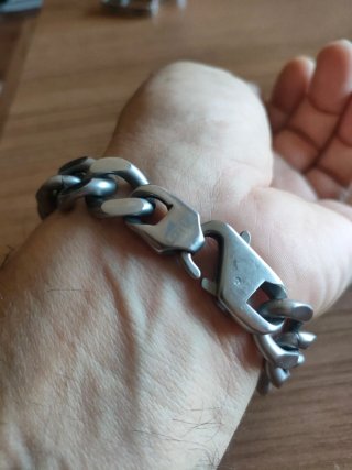 Pulsera Lotus Acero Hombre