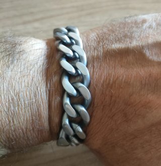 Pulsera Lotus Acero Hombre