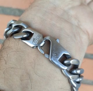 Pulsera Lotus Acero Hombre