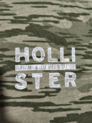Camiseta Hollister Camuflaje Talla M
