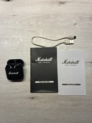 Marshall Minor IV Auriculares Bluetooth Negros
