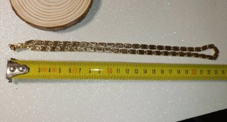 Conjunto Collar y Pulsera Oro Laminado 2pcs