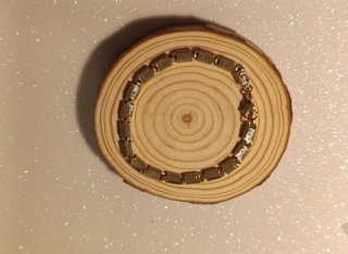 Conjunto Collar y Pulsera Oro Laminado 2pcs