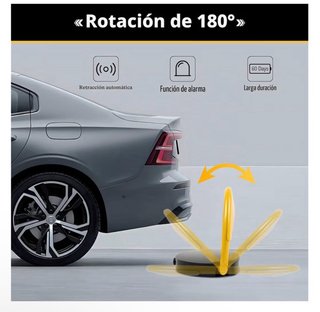 Cepo de garaje eléctrico con mando
