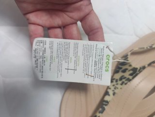 Sandalias Crocs Sexy Fit Flop Talla 38 Animal Prin