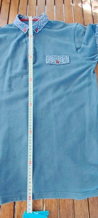 Polo YD azul talla M
