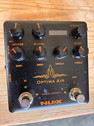NUX Optima Air - Pedal Efectos Guitarra