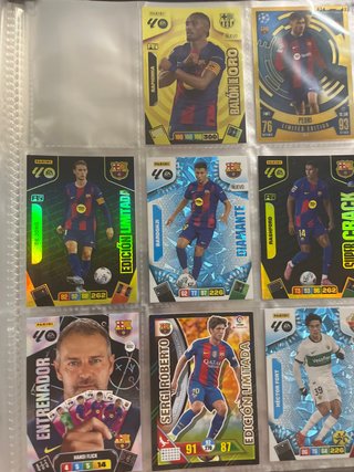 Lote de cromos Panini Adrenalyn XL FC Barcelona