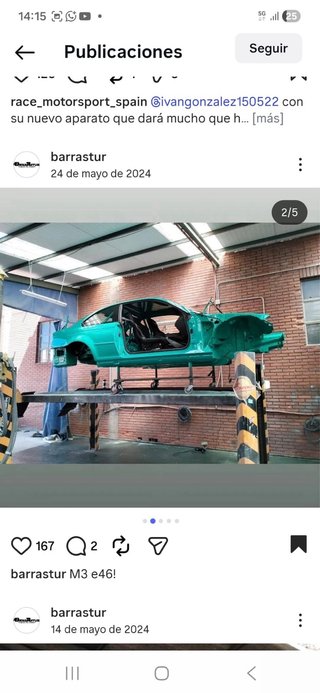 BMW M3 tracktool homologado ACEPTO CAMBIOS