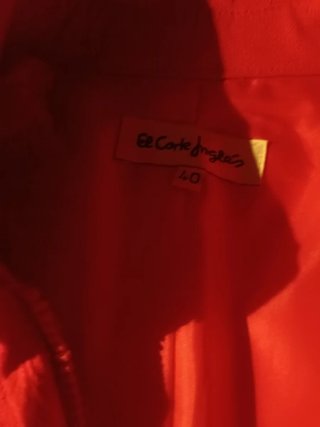 Chaqueta El corte inglés T40 con cremalleras
