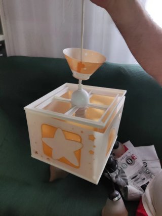 Lámpara infantil estrella