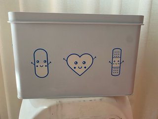 Caja Metálica Botiquín con Bandeja