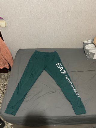 Chándal EA7 Emporio Armani Verde Talla S