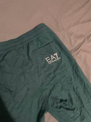 Chándal EA7 Emporio Armani Verde Talla S