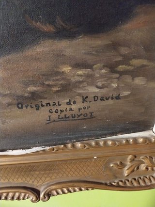 Pintura bodegón de caza