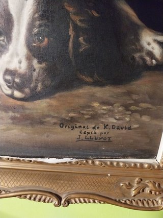 Pintura bodegón de caza