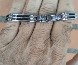 Pulsera Lotus Acero Hombre