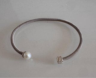 Pulsera Tous Plata con Perla