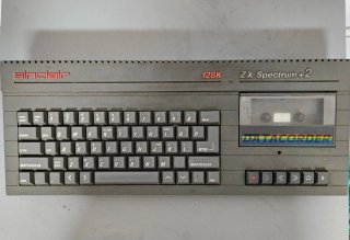 Sinclair ZX Spectrum +2 128K Ordenador + Joystick