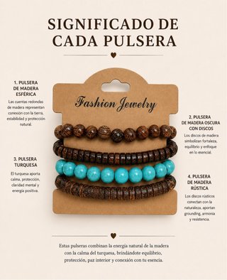 Set 4 Pulseras