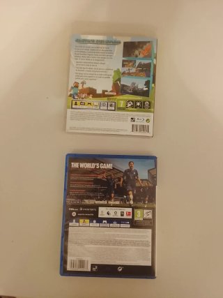 FIFA 23 PS4 e Minecraft PS3