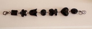 Pulsera Tous Plata y Piedras Negras