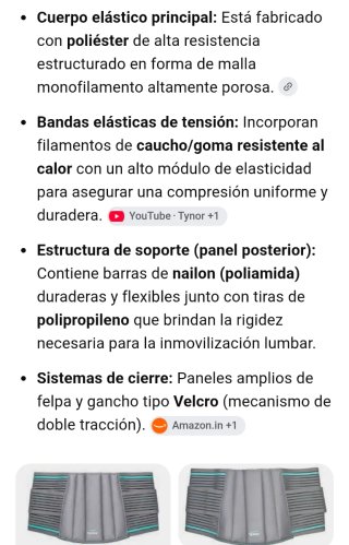 Faja Lumbar Tynor Talla L