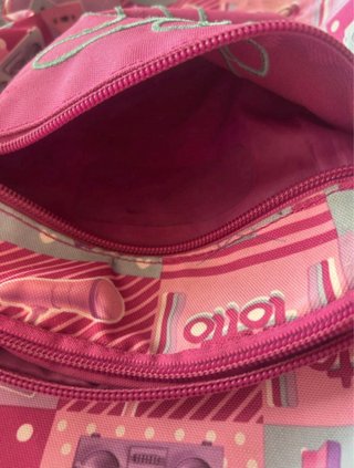 Mochila Totto Rosa Estampada