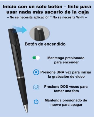 Bolígrafo Cámara Oculta HD 32GB SIN ESTRENAR