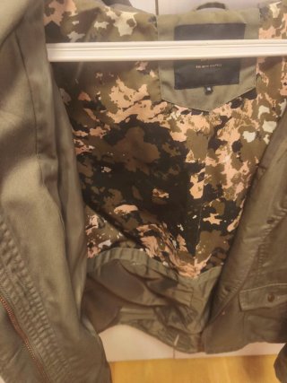 Parka Only verde militar