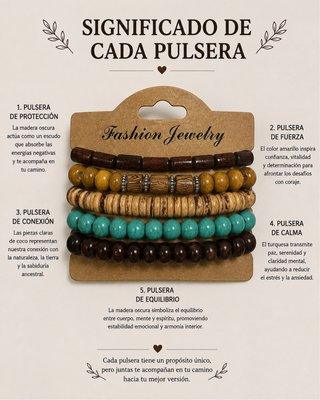 Set 5 Pulseras