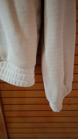 Conjunto hombre punto XXL beige