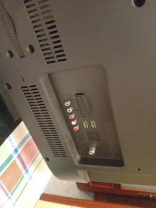 Televisión LG Negra