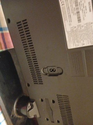 Televisión LG Negra