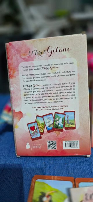 El Tarot Gitano André Mantovanni Libro y 36 Cartas