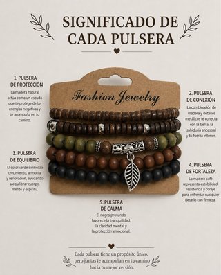 Set 5 Pulseras